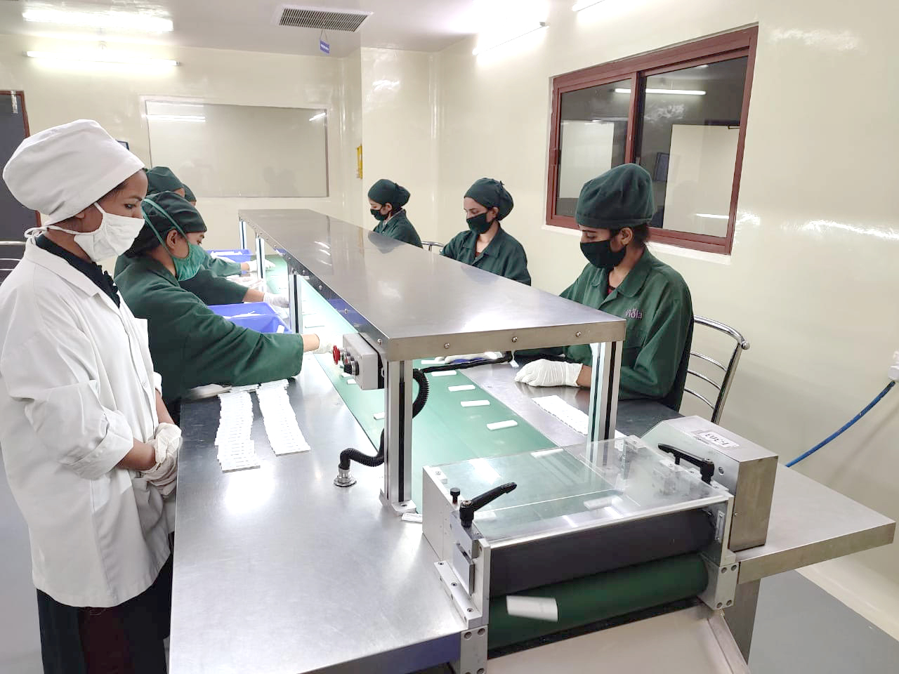 Workers at Viola plant at Rudrapur, Uttarakhand