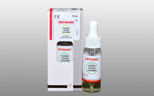 Erybank BSA - 22% Purified Bovine Serum Albumin for serological applications