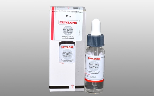 Eryclone Anti-D Rho (IgM) - Monoclonal IgM reagent for Rho (D) typing