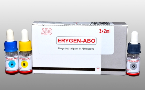 Erygen ABO - A panel of 3% reagent red blood cells for ABO grouping