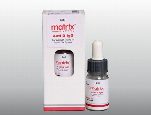 Matrix Anti-D IgG -  ABO / Rho(D) reagent combipack for routine grouping and typing