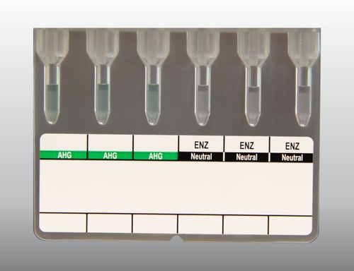 Matrix Coombs and Neutral Gel Card