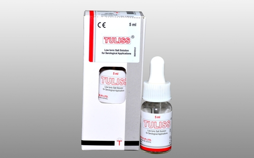 Tuliss - Low ionic strength solution for serological applications