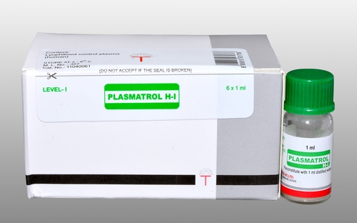 Plasmatrol H - I - Normal control plasma for calibration and quality control for use with PT, APTT, TT and Fibrinogen assays