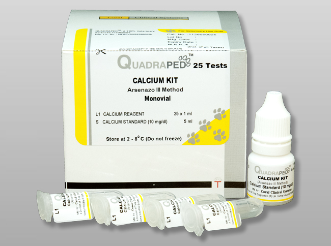 Arsenazo III Method, for Veterinary Invitro Diagnostic Use Only