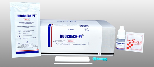 Duocheck Pf - Rapid Test for Malaria HRP-2 (P.f) and pLDH (P.f) Antigen