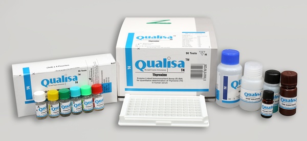 Qualisa T4 - Enzyme linked Immunosorbent Assay (ELISA) for Quantitative Determination of Thyroxine (T4) in Human Serum   
