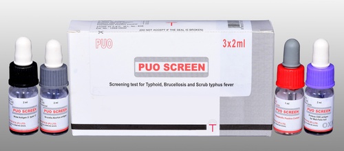 Puo Screen - Screening test for Typhoid, Brucellosis and Scrub typhus fever