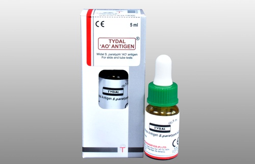 Tydal AO - Ready to use Colour Coded WIDAL antigen set for slide and tube tests