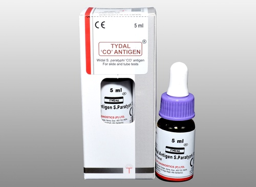 Tydal CO - Ready to use Colour Coded WIDAL antigen set for slide and tube tests