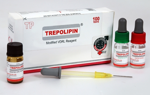 Trepolipin - Modified VDRL reagent for detection of Anti Lipoidal antibodies in Syphilis